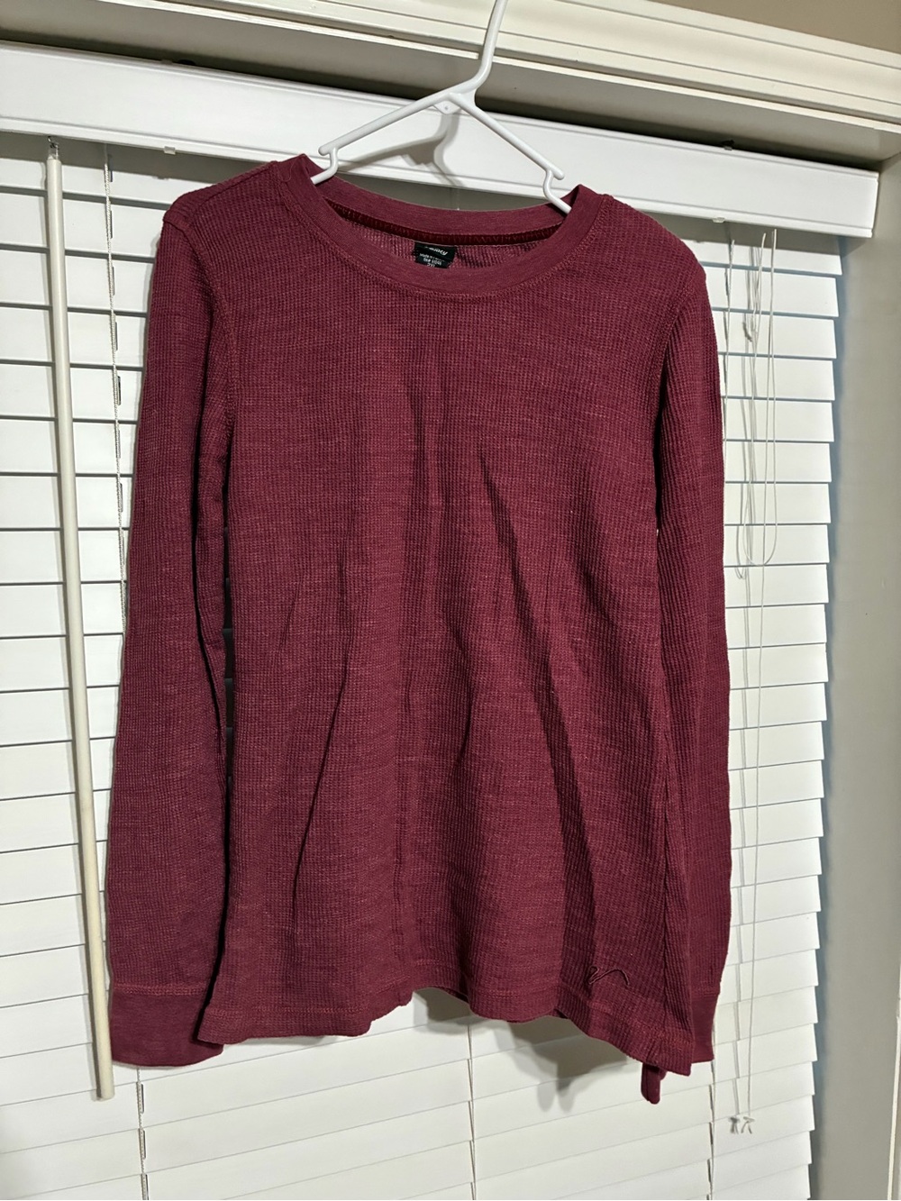 Vanity Y2K Women’s Burgundy Crewneck Too
